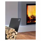 Suport de șemineu pentru Camino Caf Design Made in Italy PVV Viadurini