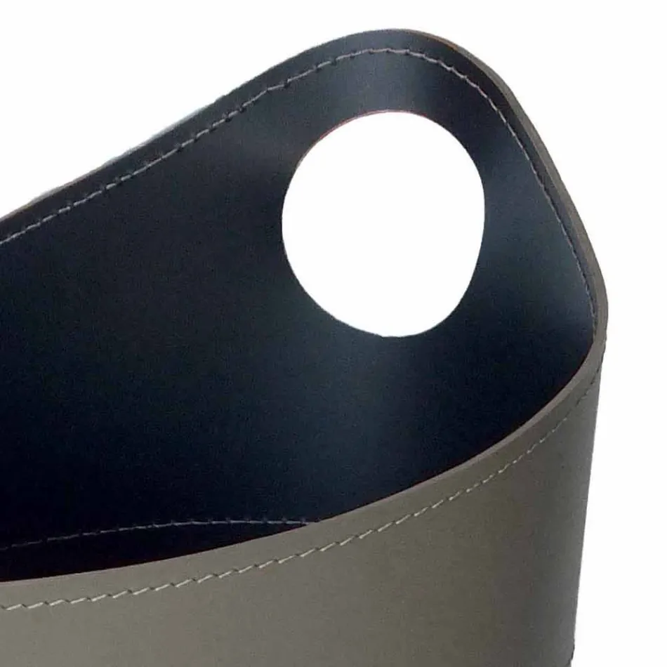 Lemn de păstrare, suport pentru fier și fier pentru piele Nicad, fabricat în Italia Viadurini