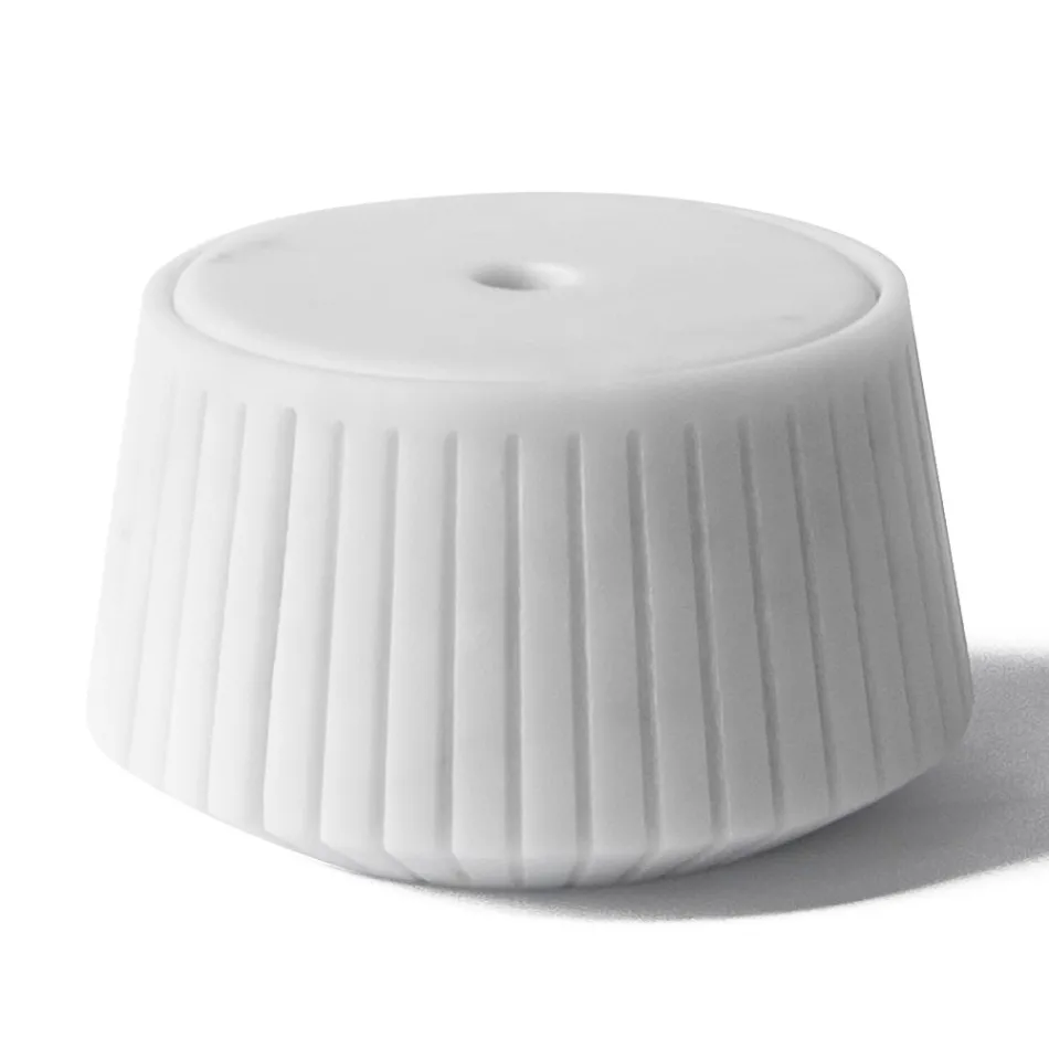 Suport de depozitare cu marmură albă de Carrara sau negru Portoro Design cu dungi - Cairo Viadurini