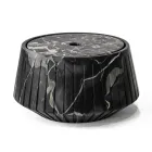 Suport de depozitare cu marmură albă de Carrara sau negru Portoro Design cu dungi - Cairo Viadurini