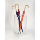 Suport umbrelă pentru intrare în plexiglas alb sau transparent - buric Viadurini