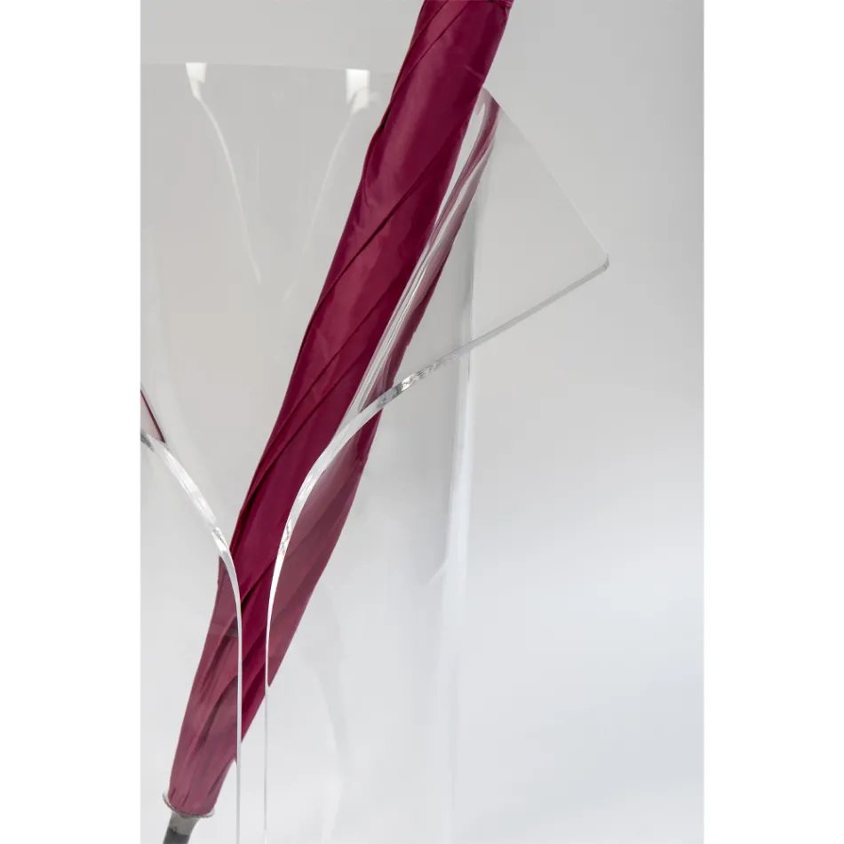 Suport umbrelă de intrare în plexiglas transparent reciclabil - Merlon Viadurini