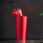 Design umbrelă stand în piele pentru Umbrella acasă sau birou Viadurini