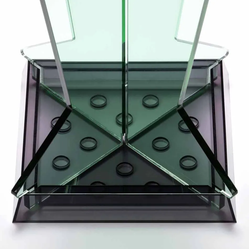 Stand de umbrele de design modern în colorat de metacrilat Fabricat în Italia - Tati Viadurini