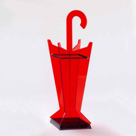 Stand de umbrele de design modern în colorat de metacrilat Fabricat în Italia - Tati Viadurini