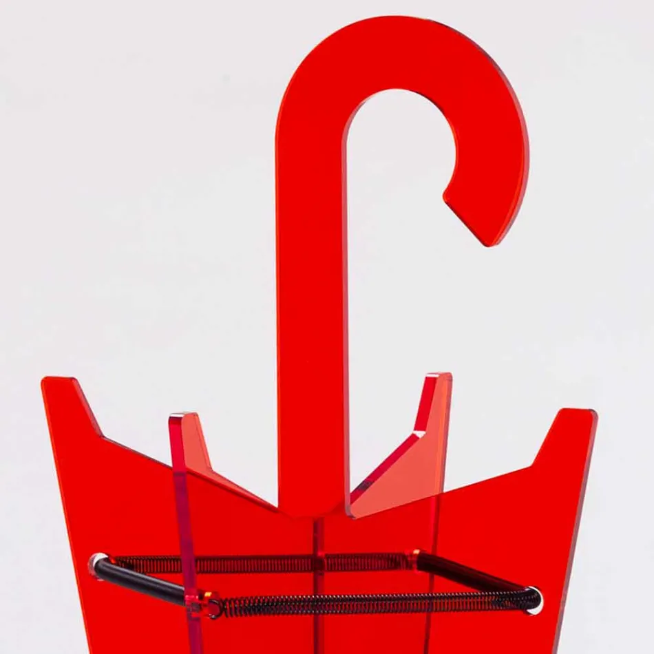 Stand de umbrele de design modern în colorat de metacrilat Fabricat în Italia - Tati Viadurini