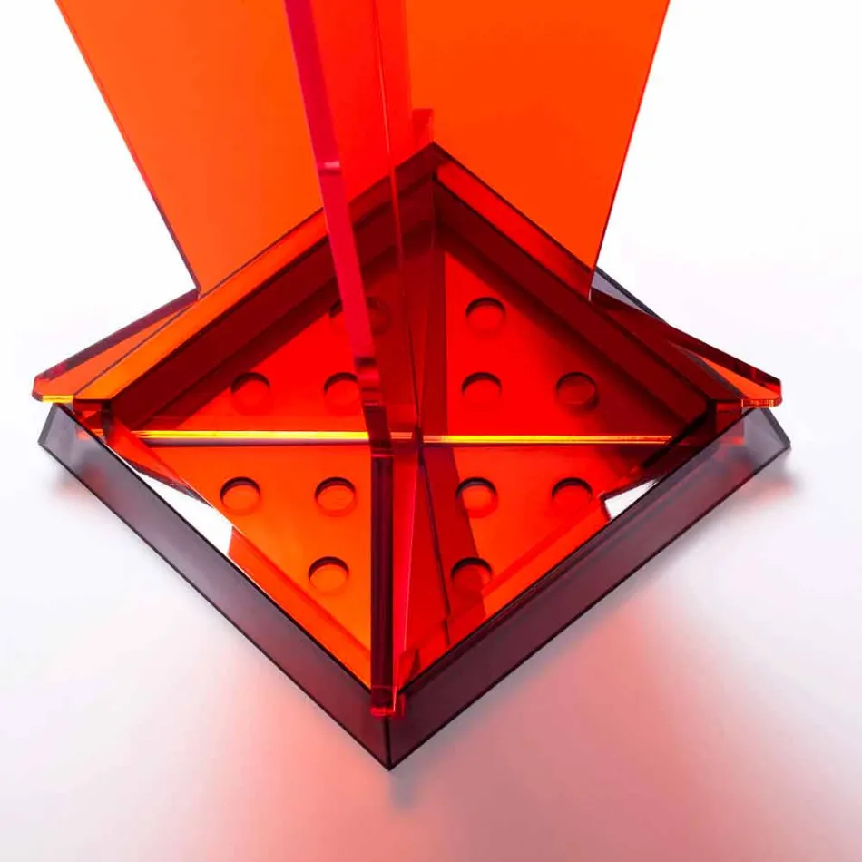 Stand de umbrele de design modern în colorat de metacrilat Fabricat în Italia - Tati Viadurini