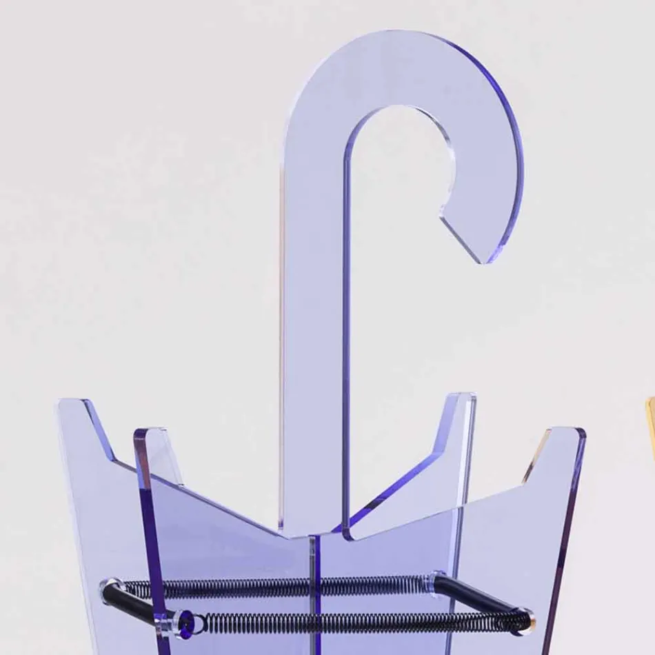 Stand de umbrele de design modern în colorat de metacrilat Fabricat în Italia - Tati Viadurini