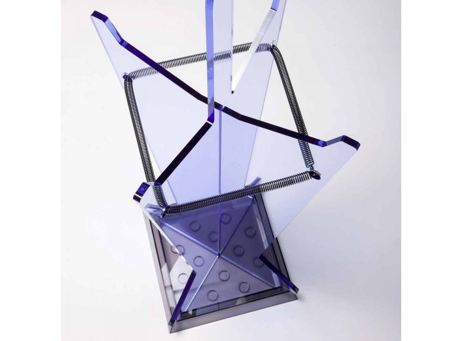 Stand de umbrele de design modern în colorat de metacrilat Fabricat în Italia - Tati Viadurini