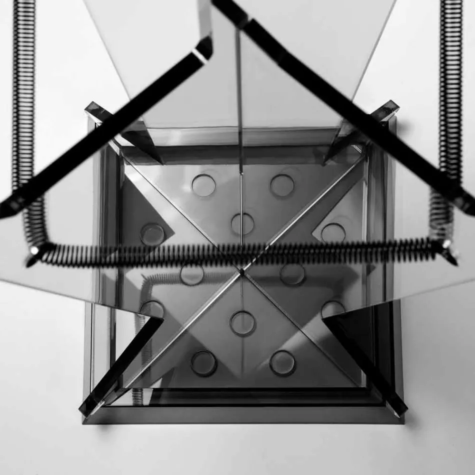 Stand de umbrele de design modern în colorat de metacrilat Fabricat în Italia - Tati Viadurini