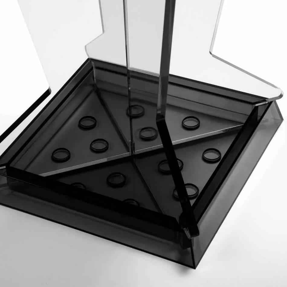 Stand de umbrele de design modern în colorat de metacrilat Fabricat în Italia - Tati Viadurini