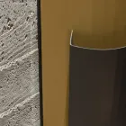 Suport pentru umbrele din tabla vopsita auriu si bronz Fabricat in Italia - Azalea Viadurini