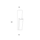 Suport pentru umbrele din tabla vopsita auriu si bronz Fabricat in Italia - Azalea Viadurini