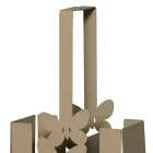 Suport modern pentru tacâmuri din lemn de culoare albă, bej sau fildeș - Made in Italy - Laida Viadurini