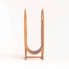 Raft pentru reviste din oțel cu design rotund Made in Italy - Ladle Viadurini