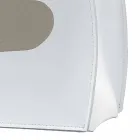 Design rack magazin din piele cu un design modern Beatrice Viadurini