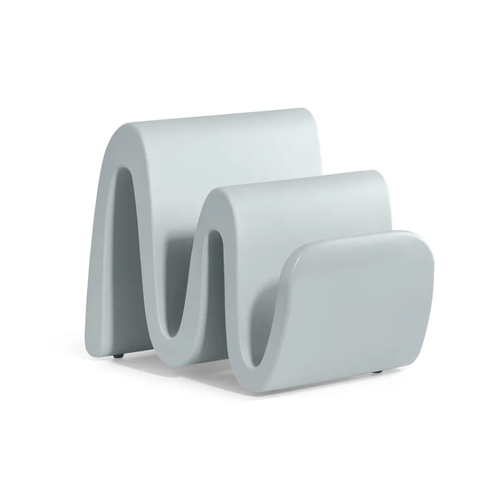 Raft modern din polietilenă colorată pentru reviste Made in Italy - Munoz Viadurini