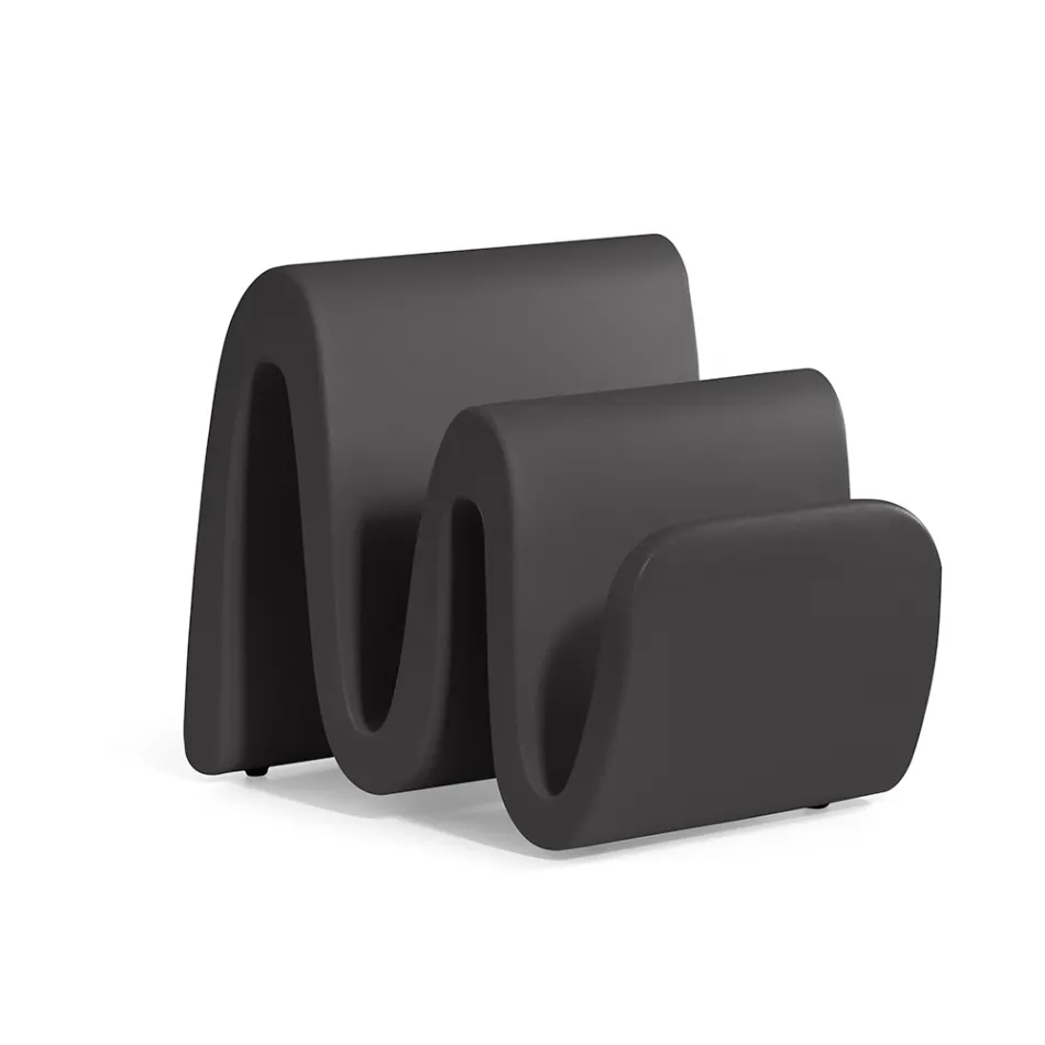 Raft modern din polietilenă colorată pentru reviste Made in Italy - Munoz Viadurini