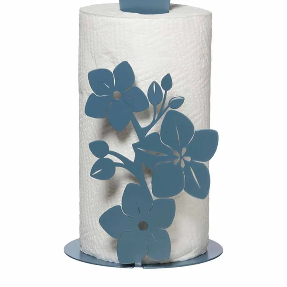 Suport de rolă de bucătărie cu design modern din fier fabricat în Italia - Marken Viadurini