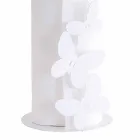 Suport pentru rulouri moderne de bucătărie, din fier alb, bej sau fildeș, fabricat în Italia - Leiden Viadurini