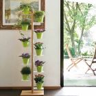 Zia Flora suport vertical modern pentru coloane verticale din Italia Viadurini