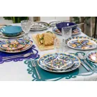 Design pentru servirea tacâmurilor din oțel satinat 24 bucăți complete - Fayette Viadurini