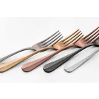 Tacâmuri din oțel cu design de lux, efect de culoare vintage, 24 de piese - Tigger Viadurini