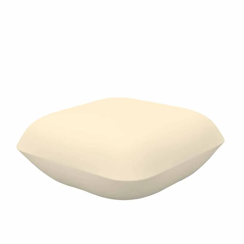 Perna de la Vondom design pouf outdoor în polietilenă. 67x67 cm Viadurini