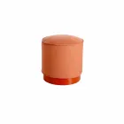 Pouf pentru exterior, din polietilenă și țesătură sau piele - Mara Slide Viadurini