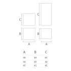 Puf de gradina din Polietilena 8 Finisaje Made in Italy - Viky Viadurini