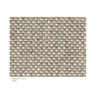 Puf de grădină din stofă cu picioare metalice Made in Italy - Unt Viadurini