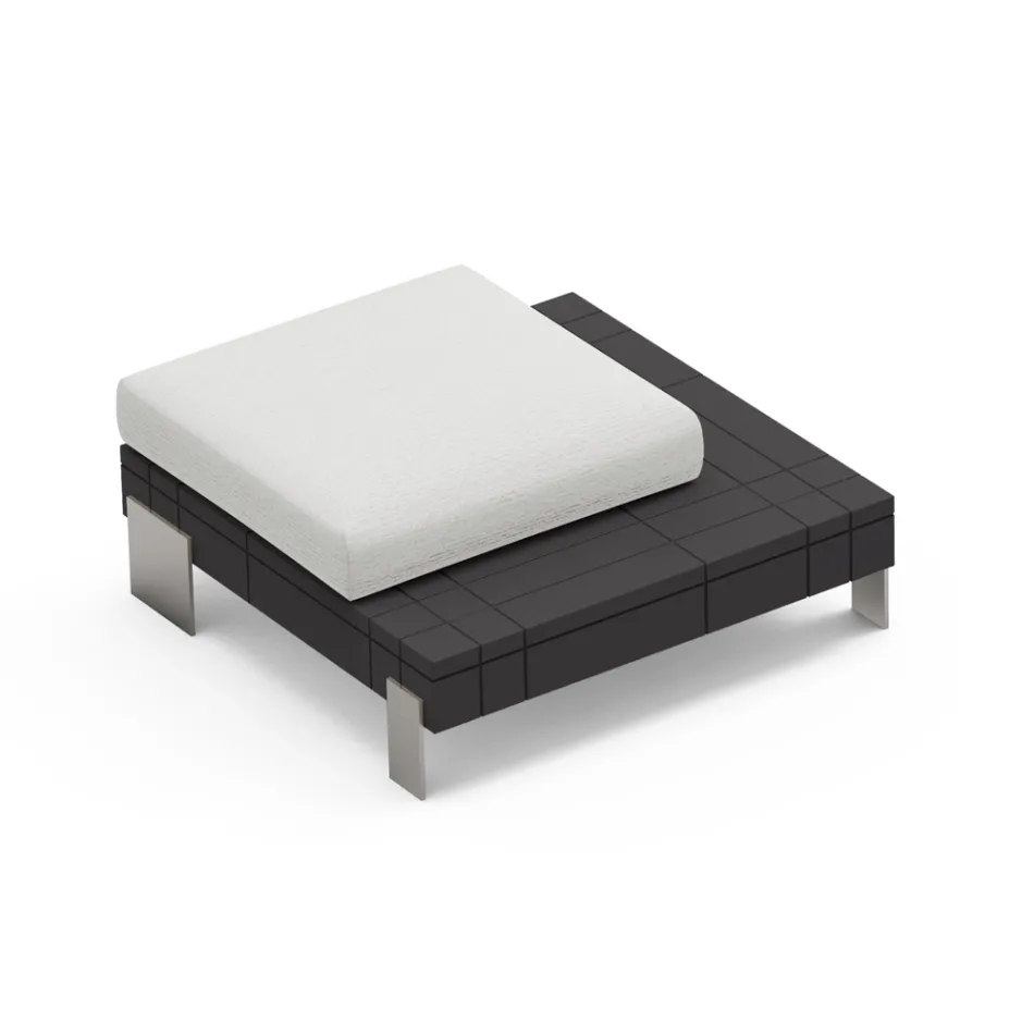 Puf de sufragerie din polietilenă de diferite culori - Orbis Viadurini