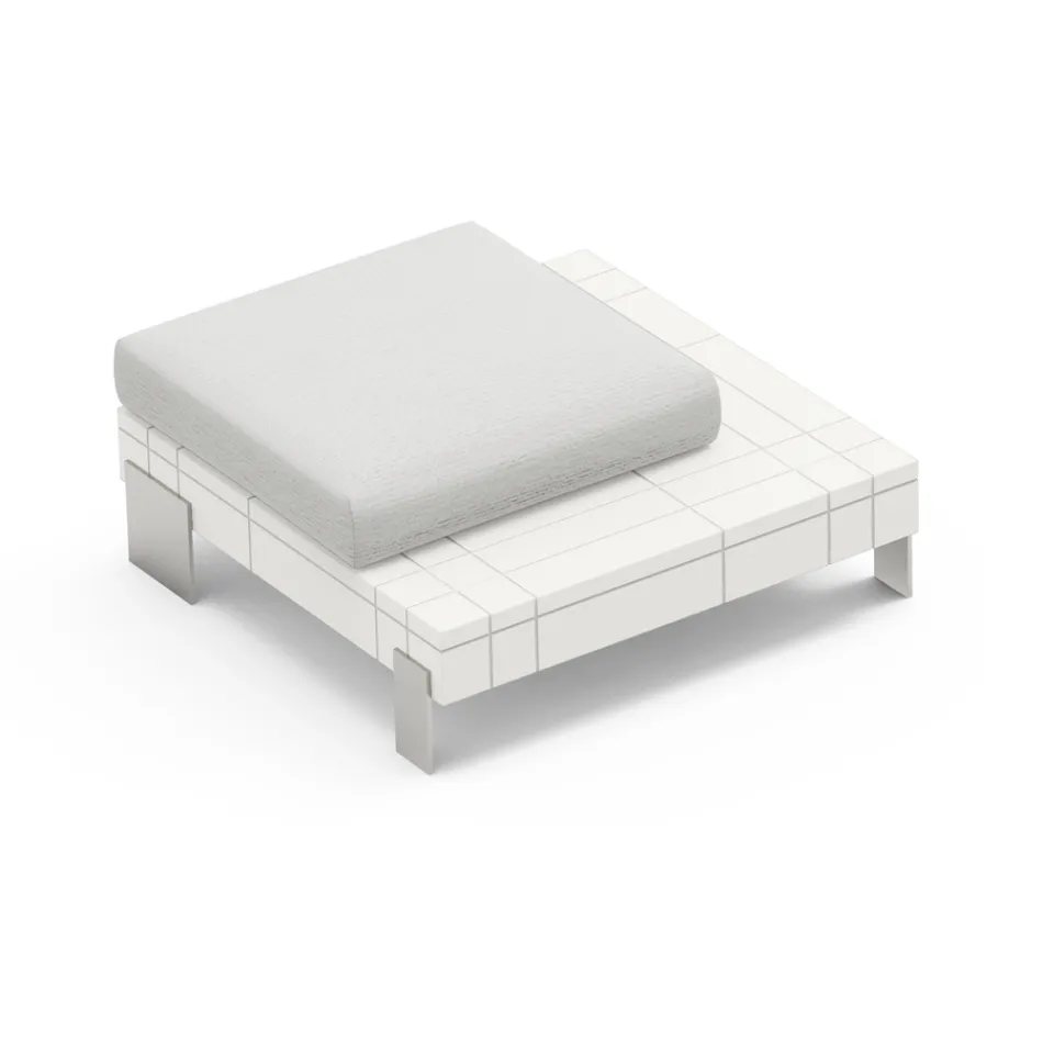 Puf de sufragerie din polietilenă de diferite culori - Orbis Viadurini