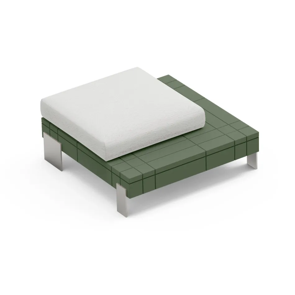 Puf de sufragerie din polietilenă de diferite culori - Orbis Viadurini