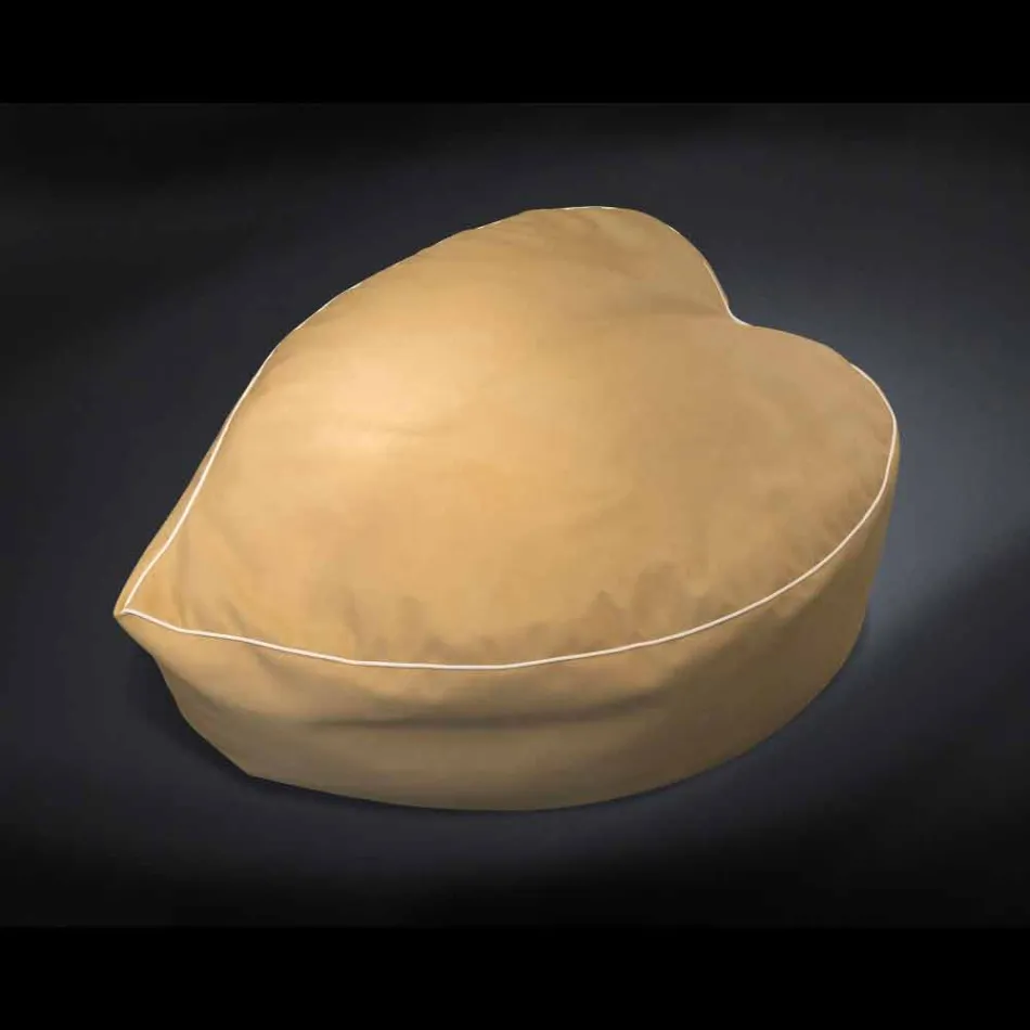 Design piele Faux pouf nautice interioare si exterioare POTUS Viadurini