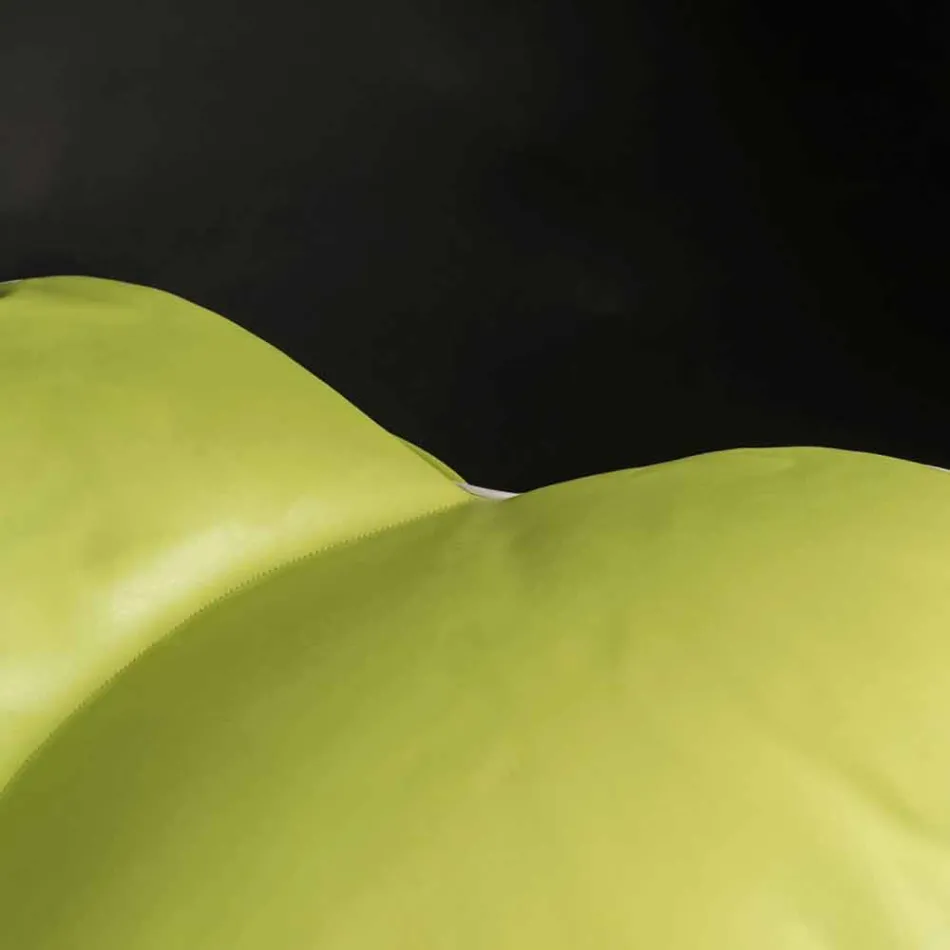 Design piele Faux pouf nautice interioare si exterioare POTUS Viadurini