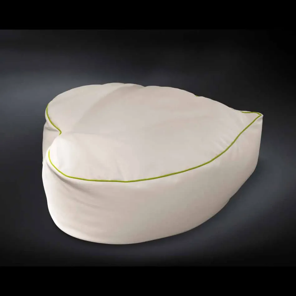 Design piele Faux pouf nautice interioare si exterioare POTUS Viadurini