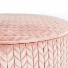 Design pouf tesatura Belle 1 Viadurini