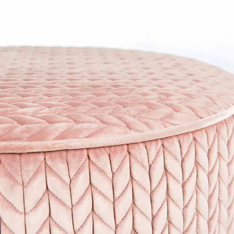 Design pouf tesatura Belle 1 Viadurini