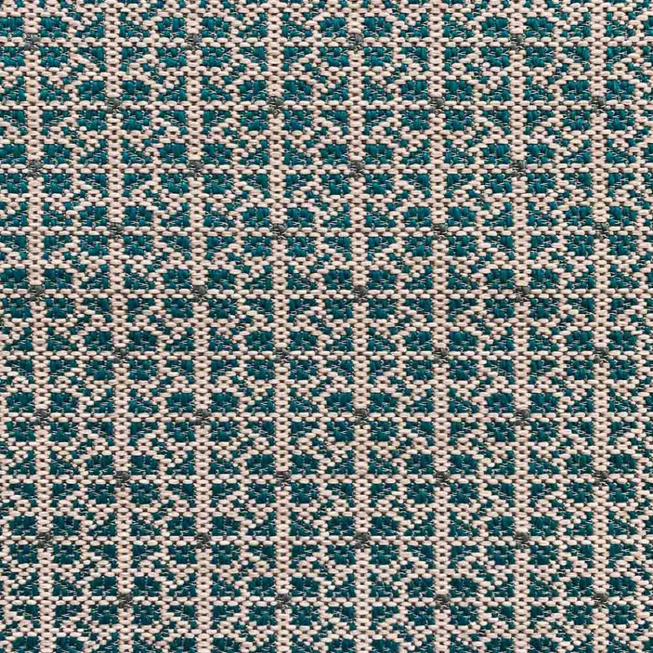 Pouf otoman dreptunghiular moale pentru utilizare în interior și exterior din țesătură - Naemi Viadurini