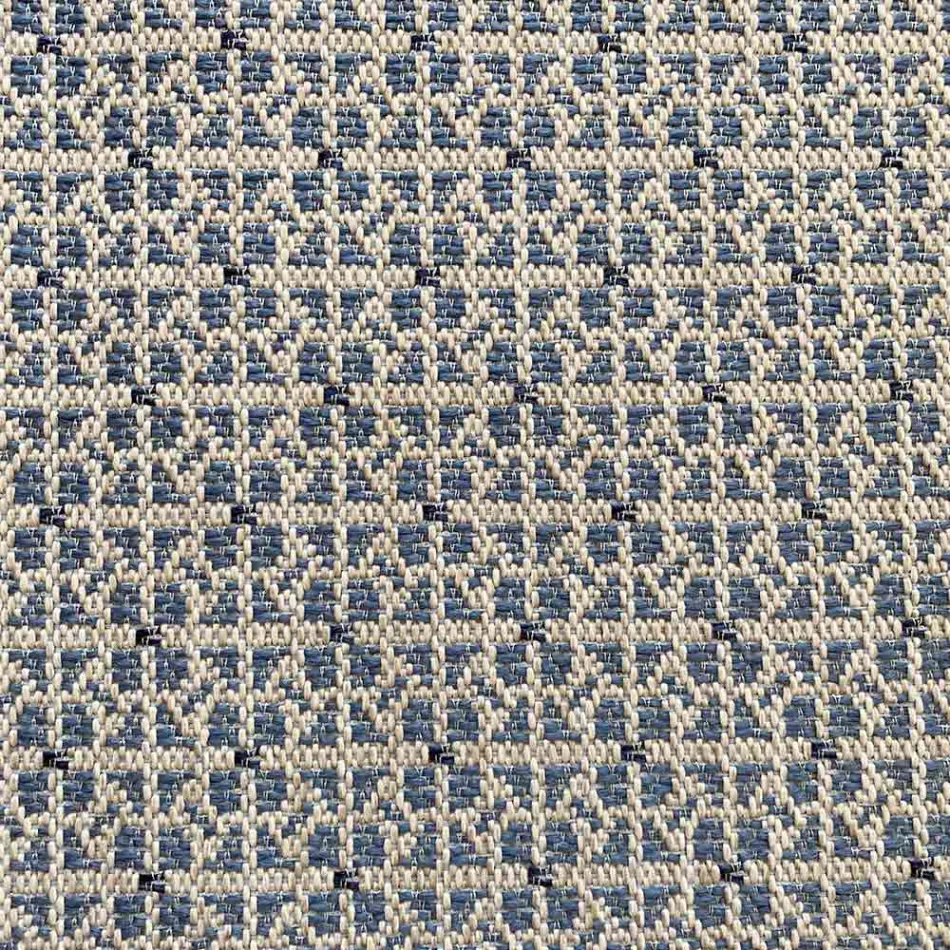 Pouf otoman dreptunghiular moale pentru utilizare în interior și exterior din țesătură - Naemi Viadurini