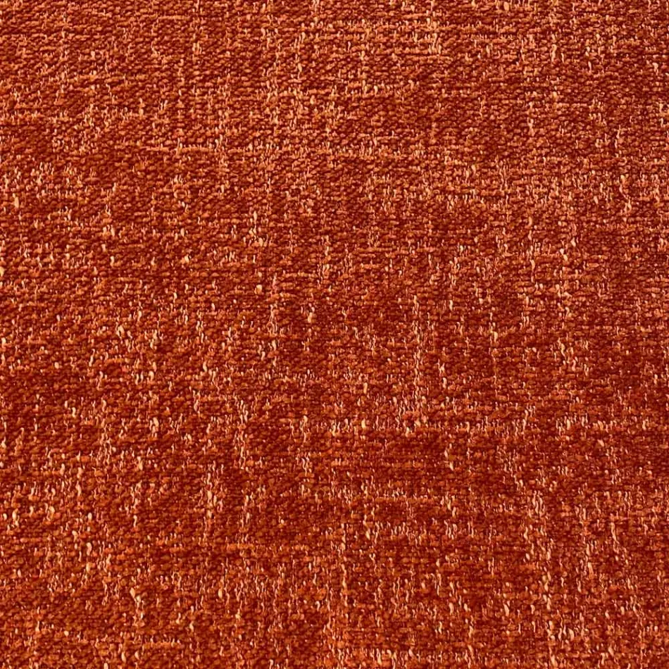 Pouf otoman rotund pentru sufragerie din chenille colorată 3 dimensiuni - Evelyne Viadurini