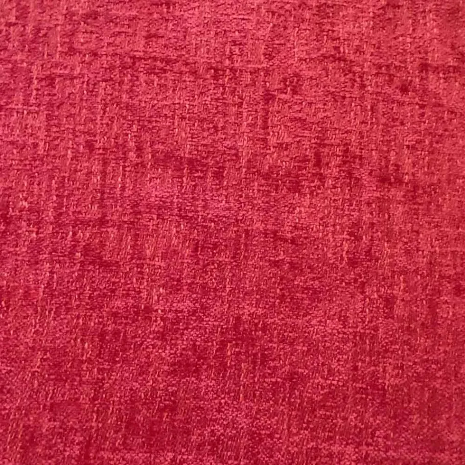 Pouf otoman rotund pentru sufragerie din chenille colorată 3 dimensiuni - Evelyne Viadurini