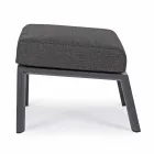 Puf Picioare din țesătură detașabilă și aluminiu vopsit - Nathy Viadurini