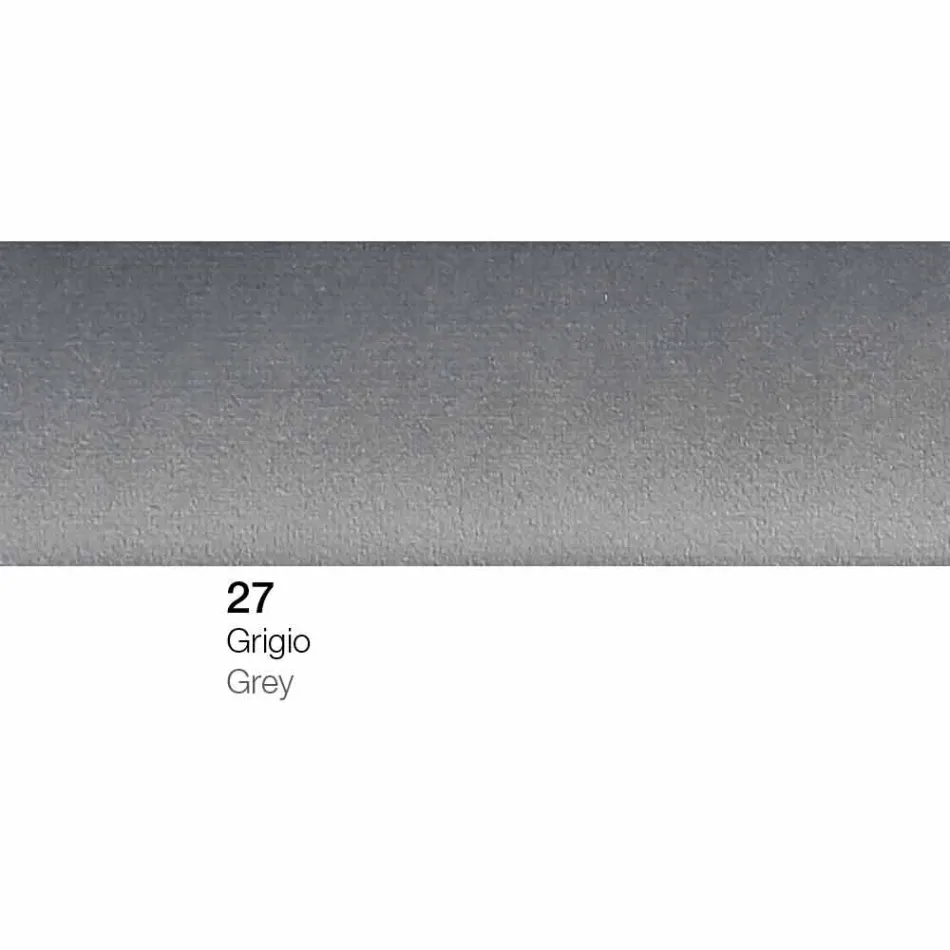 Puf Pătrat Picioare Căptușit și Acoperit în Țesătură Fabricat în Italia - Marli Viadurini