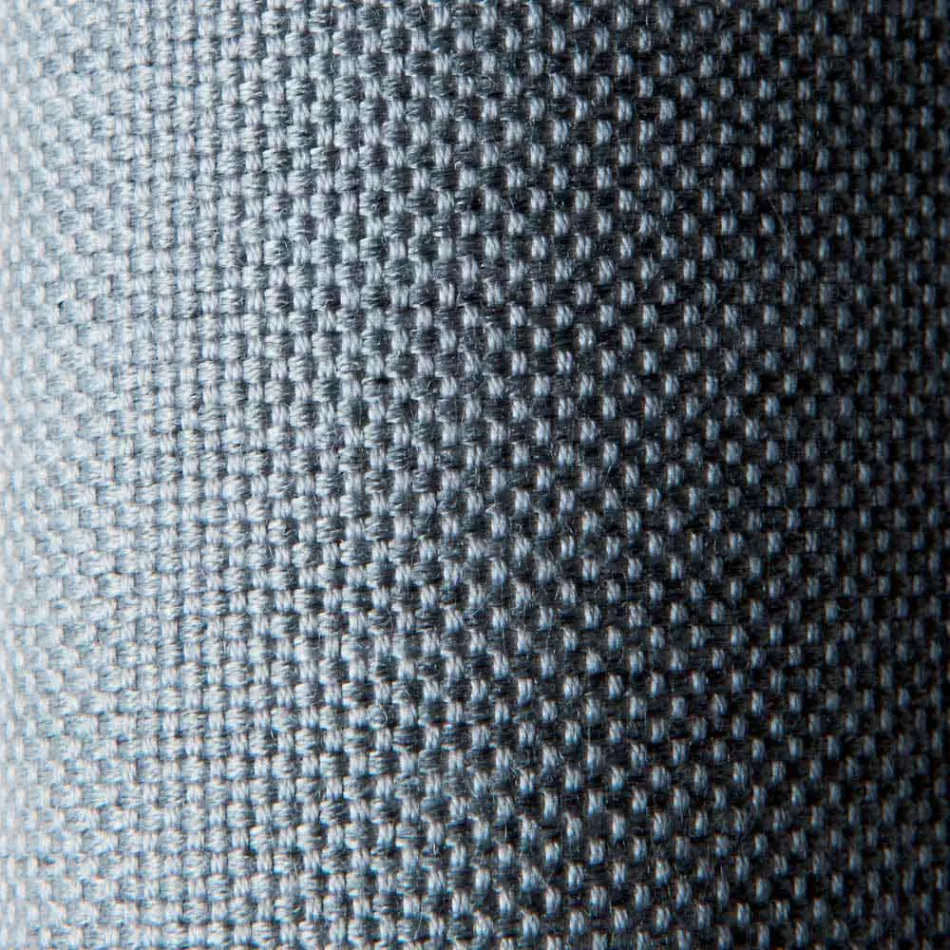 Pouf de design pătrat de exterior în metal și țesătură fabricat în Italia - Selia Viadurini