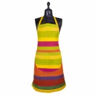 Șorț cu cânepă vopsit manual, fabricat în Italia - Mărci Viadurini