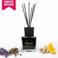 Parfum pentru casa Ghimbir Ardei negru 500 ml cu Bastoane - Viaduriniin negru