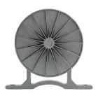 Spot LED de exterior de 5W cu finisaj gri aluminiu - Dayane Viadurini