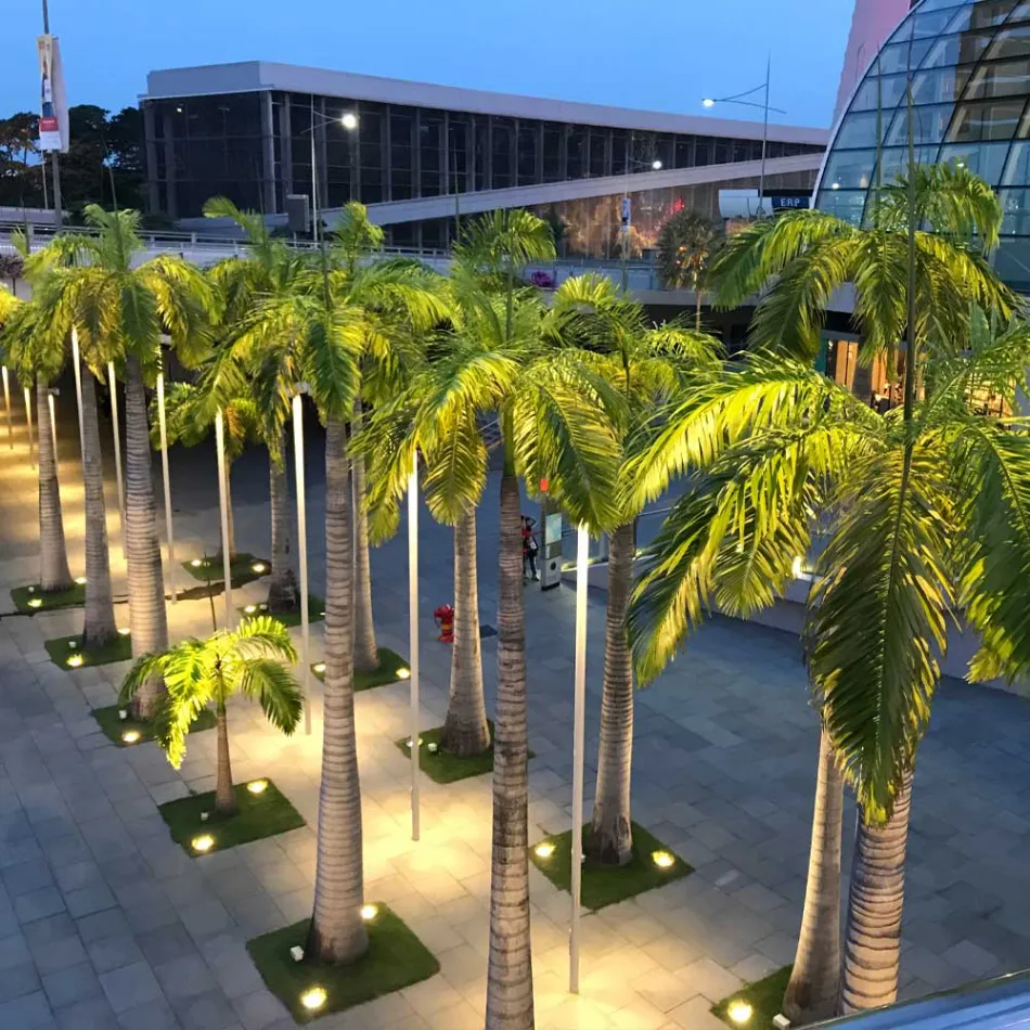 Spot rotund cu LED pentru exterior din oțel inoxidabil - Dakota Viadurini